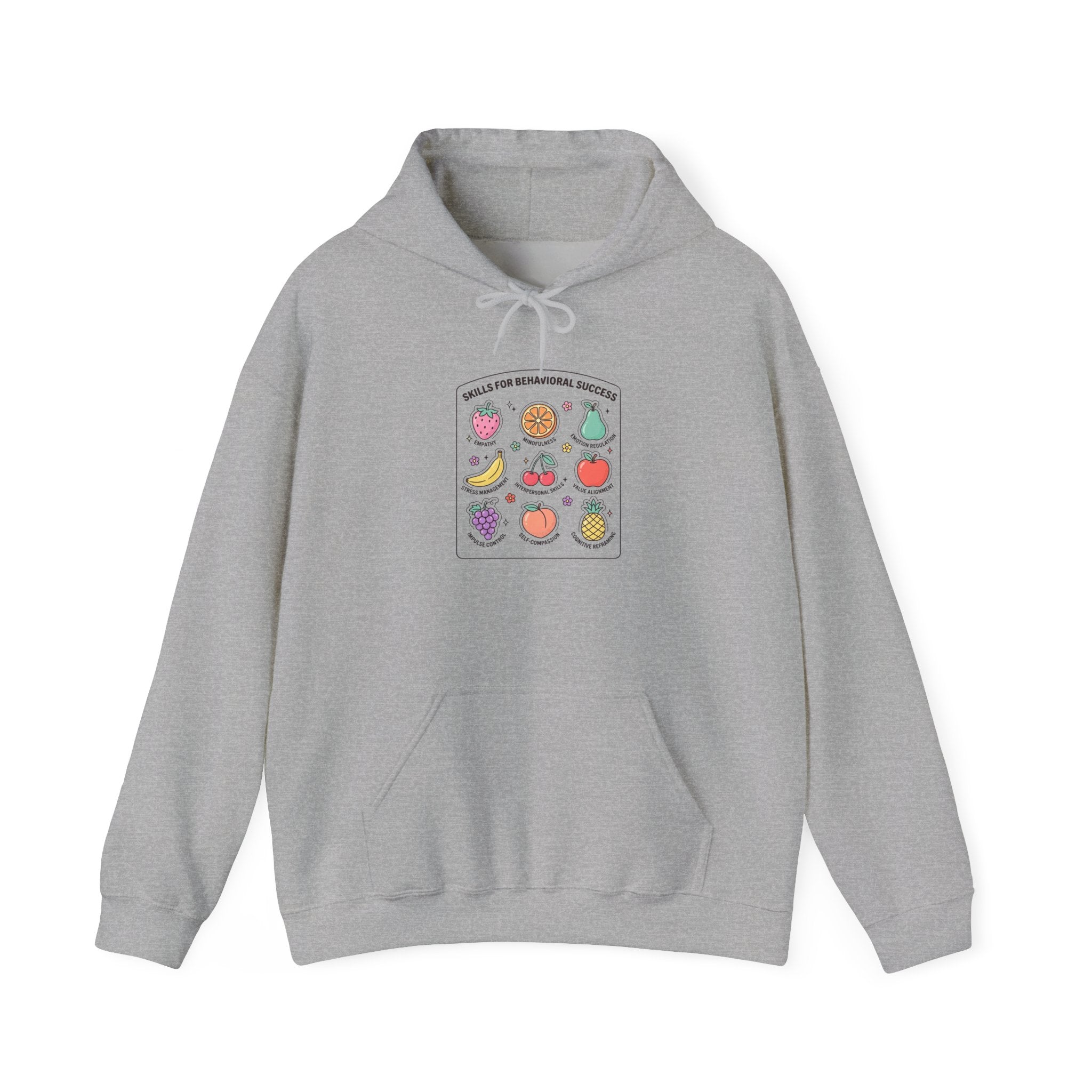 "Behavior Skills for Success" ABA Shirt | Fruit-Themed Behavior Therapy Tee for RBTs, BCBAs, Teachers & Daycare Providers