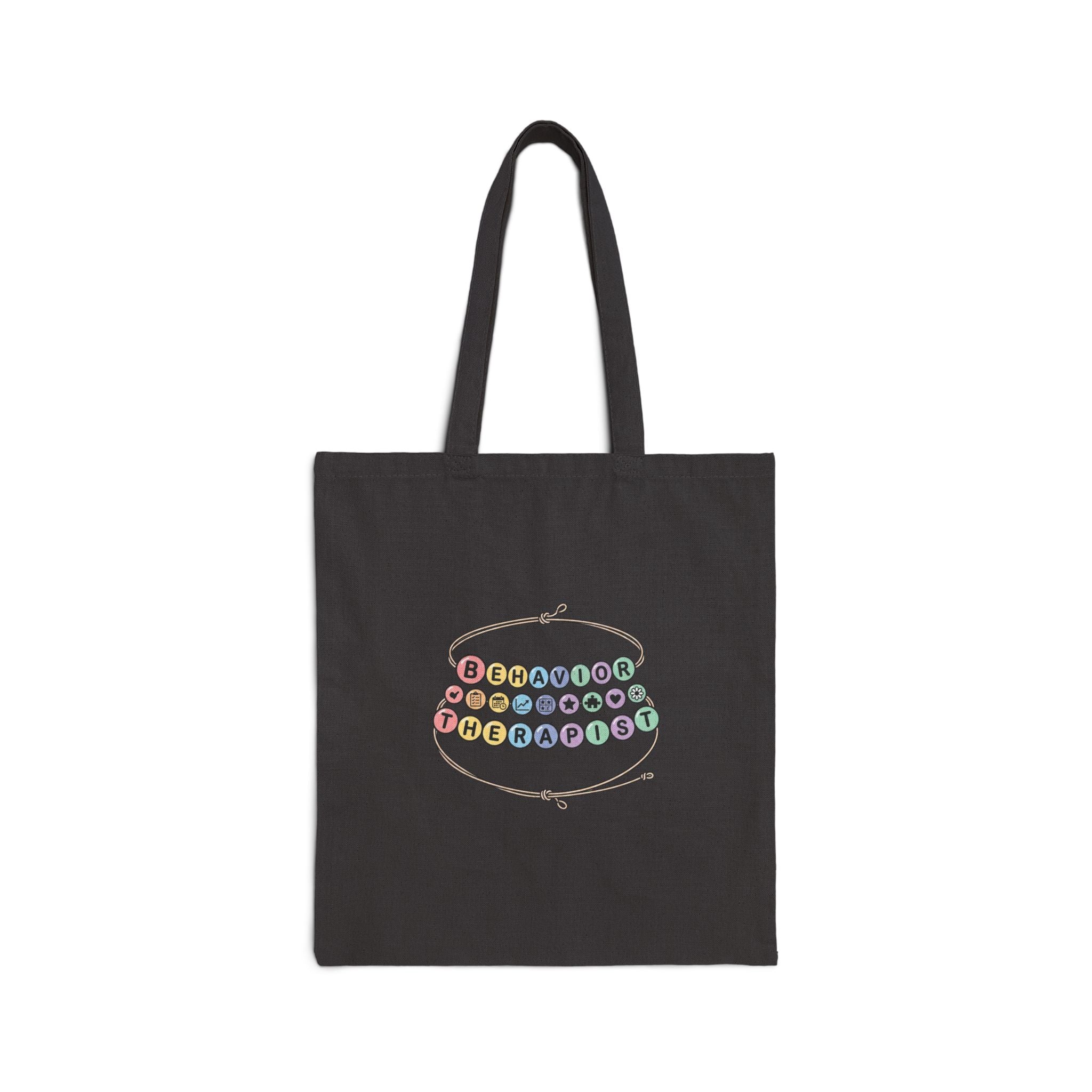 Behavioral Therapist Tote, School Staff Support | Staff Role Pride Canvas