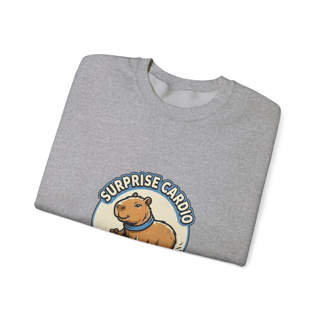 Surprise Cardio Dog Crewneck Sweatshirt | Soccer Fan Match-Day Colors