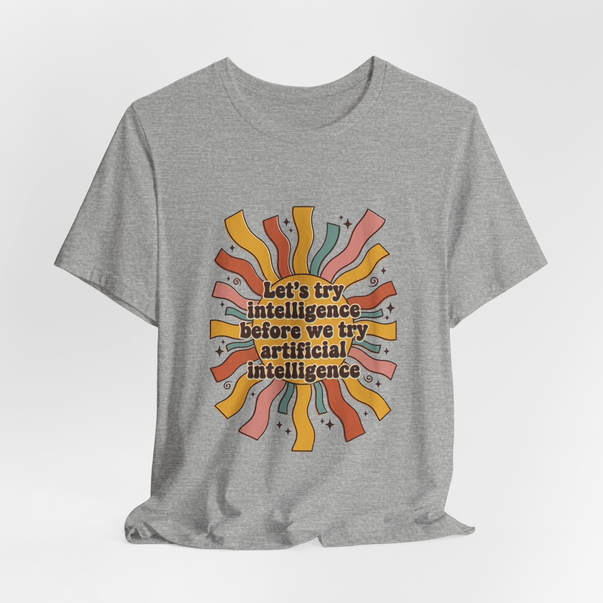 Groovy try intelligence Unisex Jersey Short Sleeve Tee