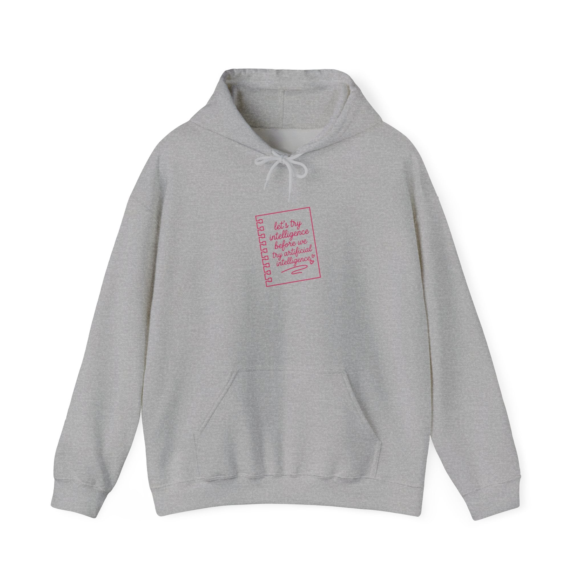 Notebook try intelligence Unisex Heavy Blend™ Hooded Sweatshirt