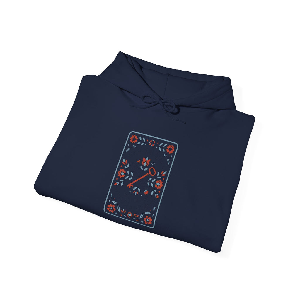 Floral try intelligence Unisex Heavy Blend™ Hooded Sweatshirt