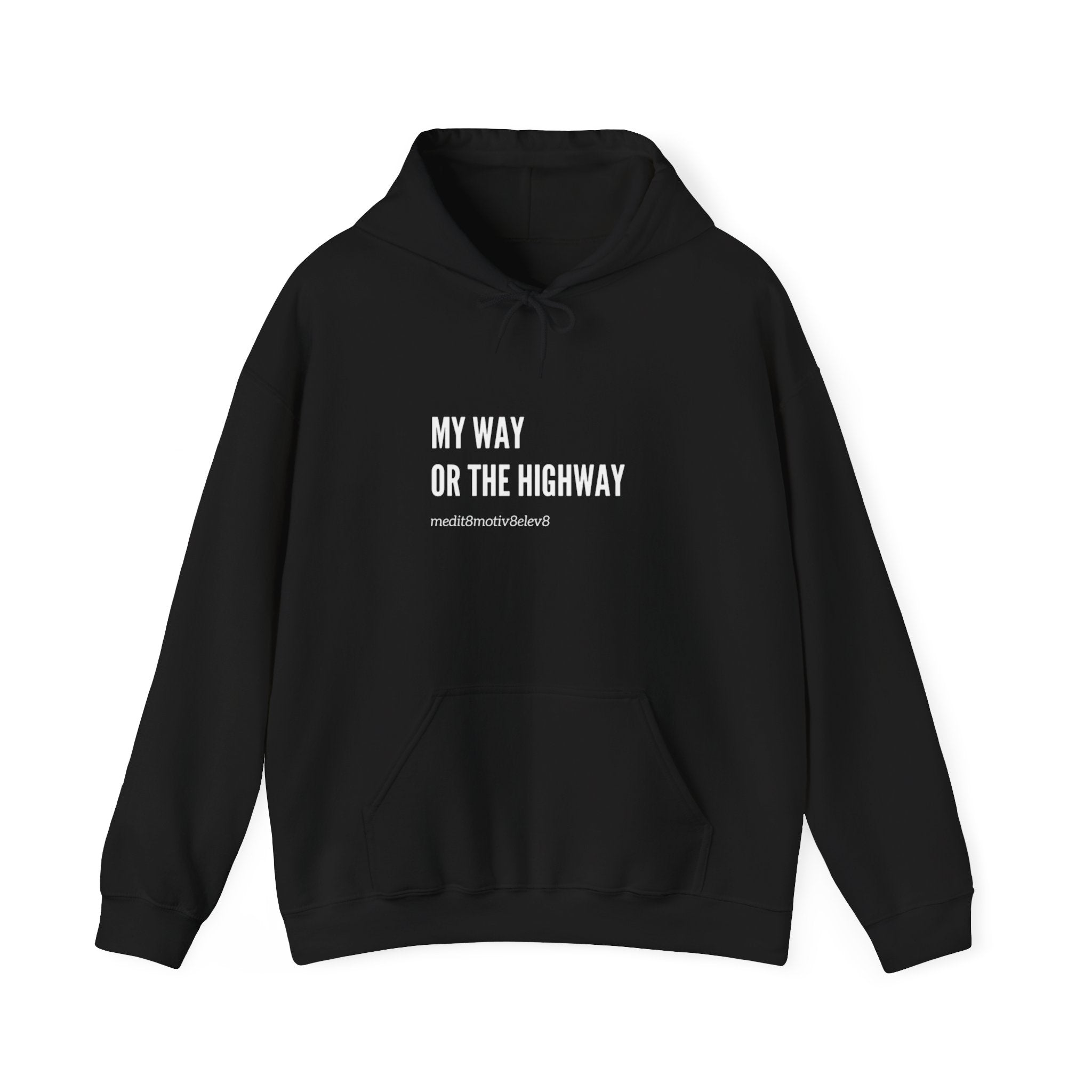 "my way" hoodie