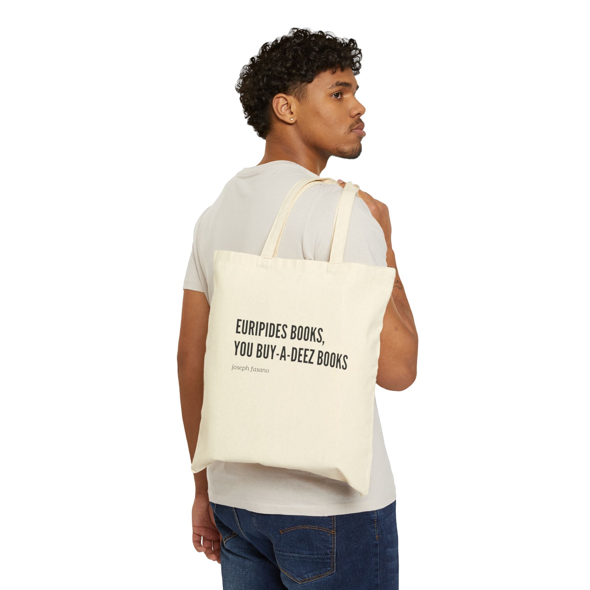 "euripides" Cotton Canvas Tote Bag