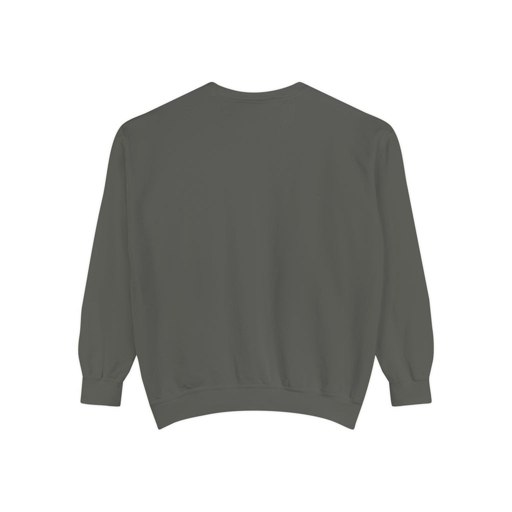 "try intelligence" crew neck sweatshirt