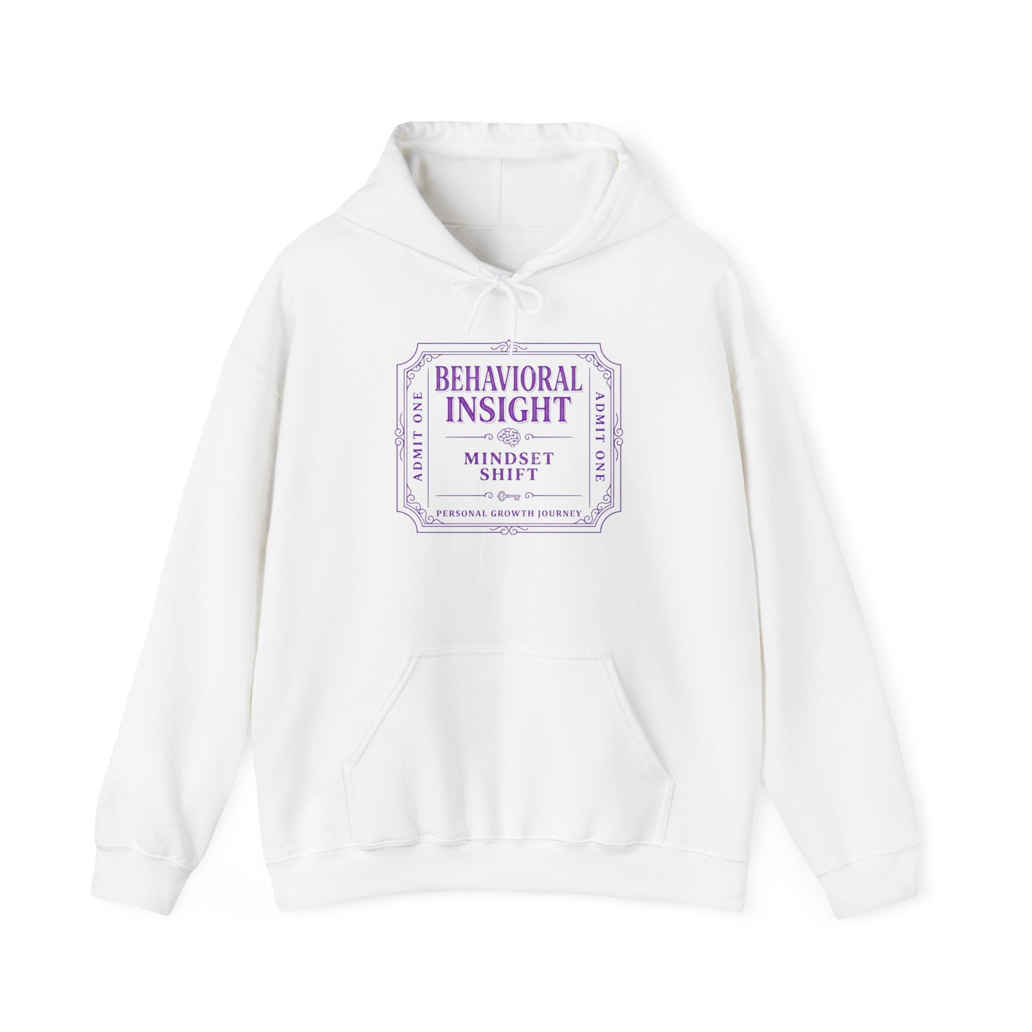 Behavioral Insight Hoodie — Mindset Shift Graphic Pullover