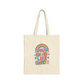 Spread Kindness Like Confetti Tote | Christian Rainbow Scripture Quote