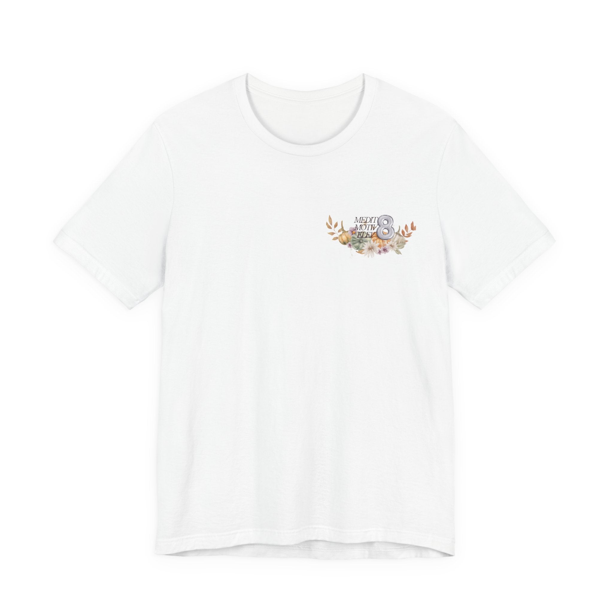 Overthink the Good Pumpkin Floral Tee
