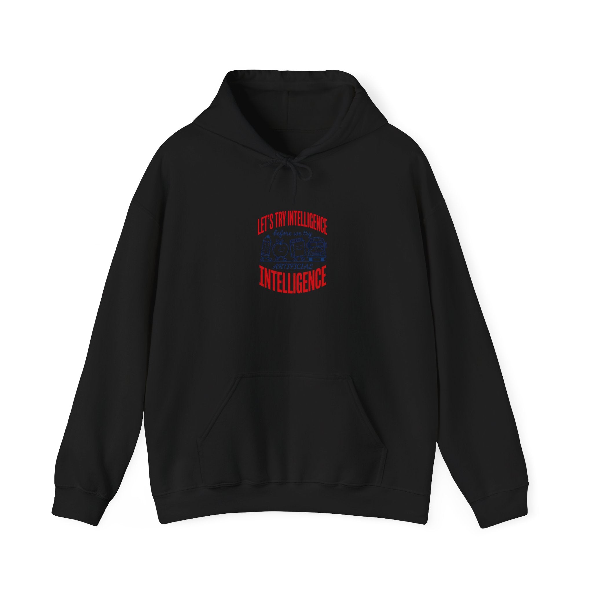 School try intelligence Unisex Heavy Blend™ Hooded Sweatshirt