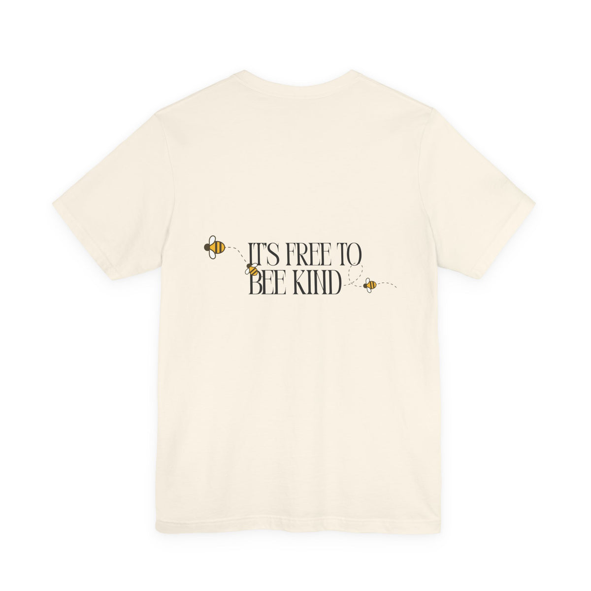 Bee Kind T‑Shirt — "It's Free to Bee Kind" Graphic Tee