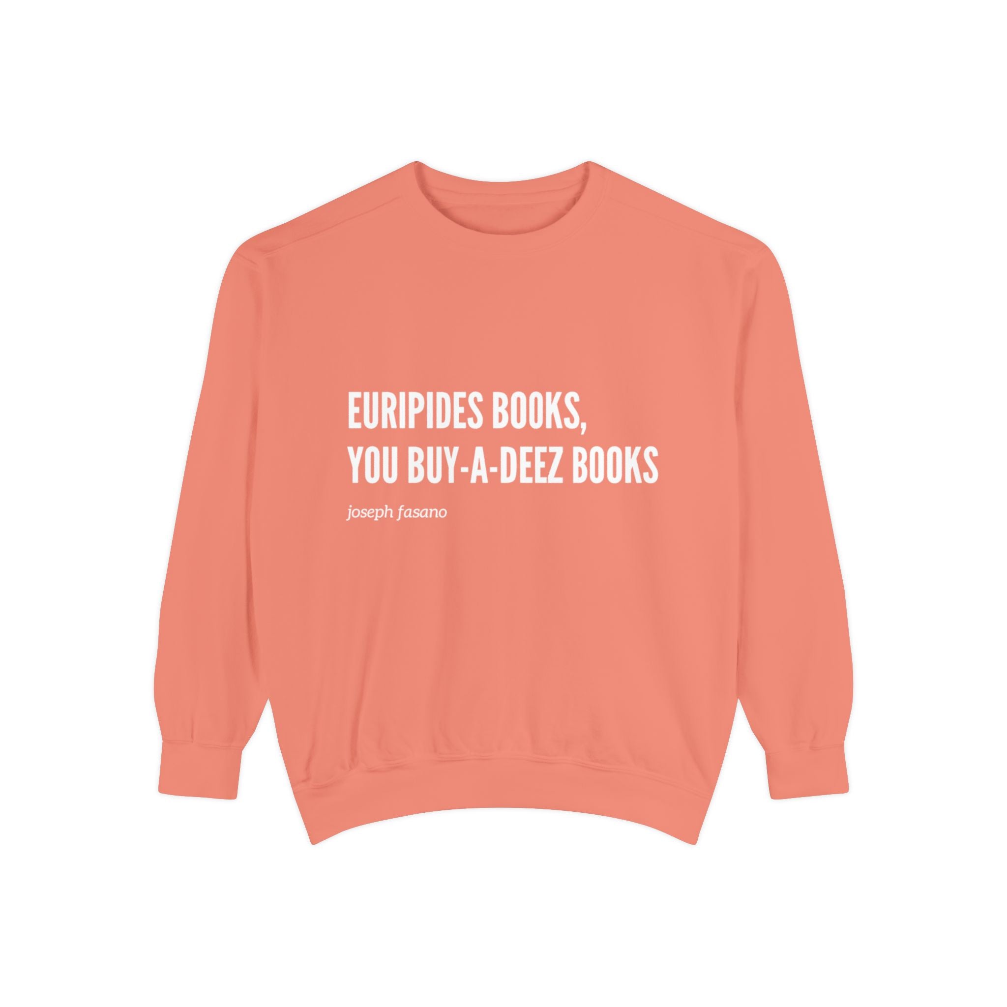 "euripides" crew neck sweatshirt