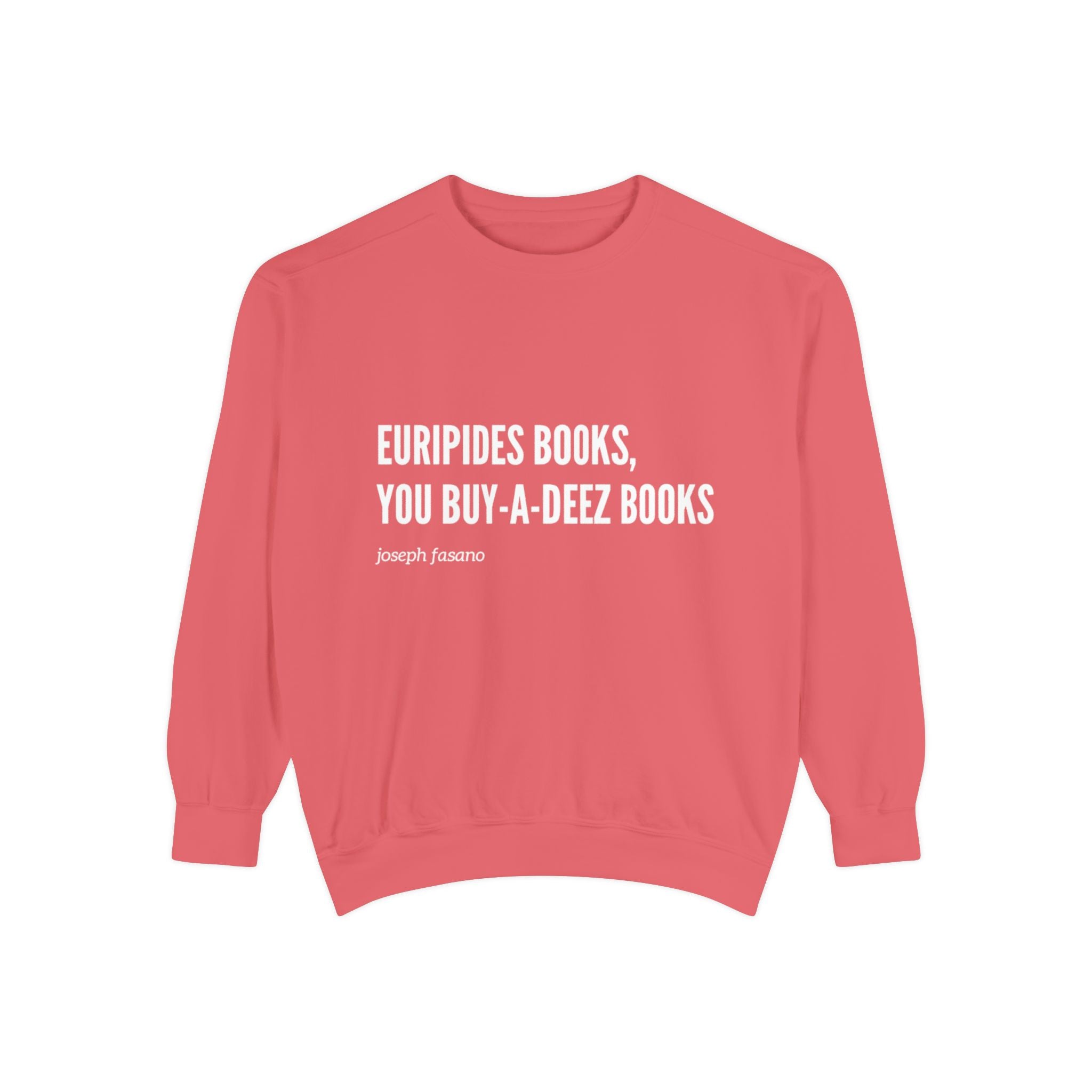 "euripides" crew neck sweatshirt