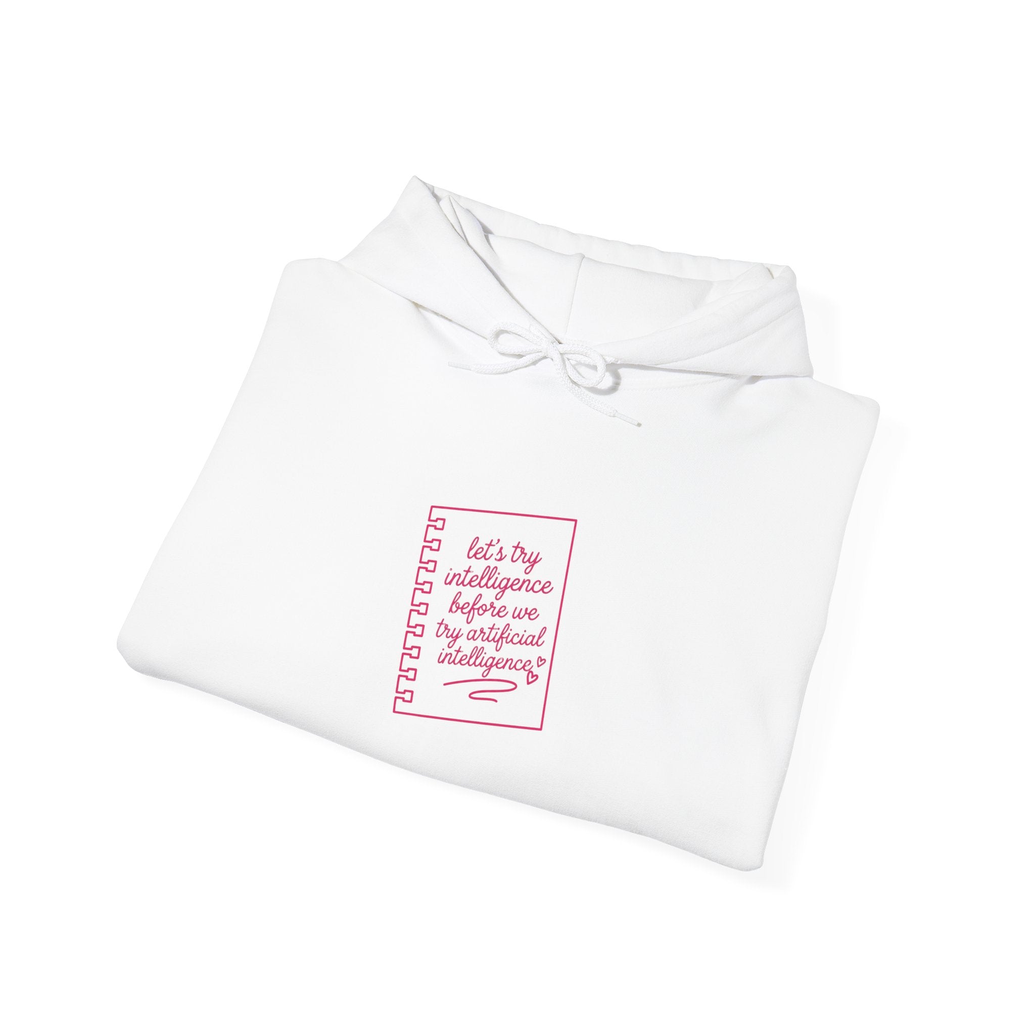 Notebook try intelligence Unisex Heavy Blend™ Hooded Sweatshirt