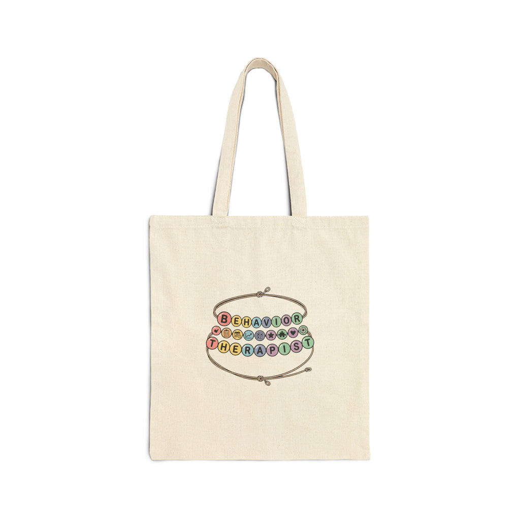 Behavioral Therapist Tote, School Staff Support | Staff Role Pride Canvas