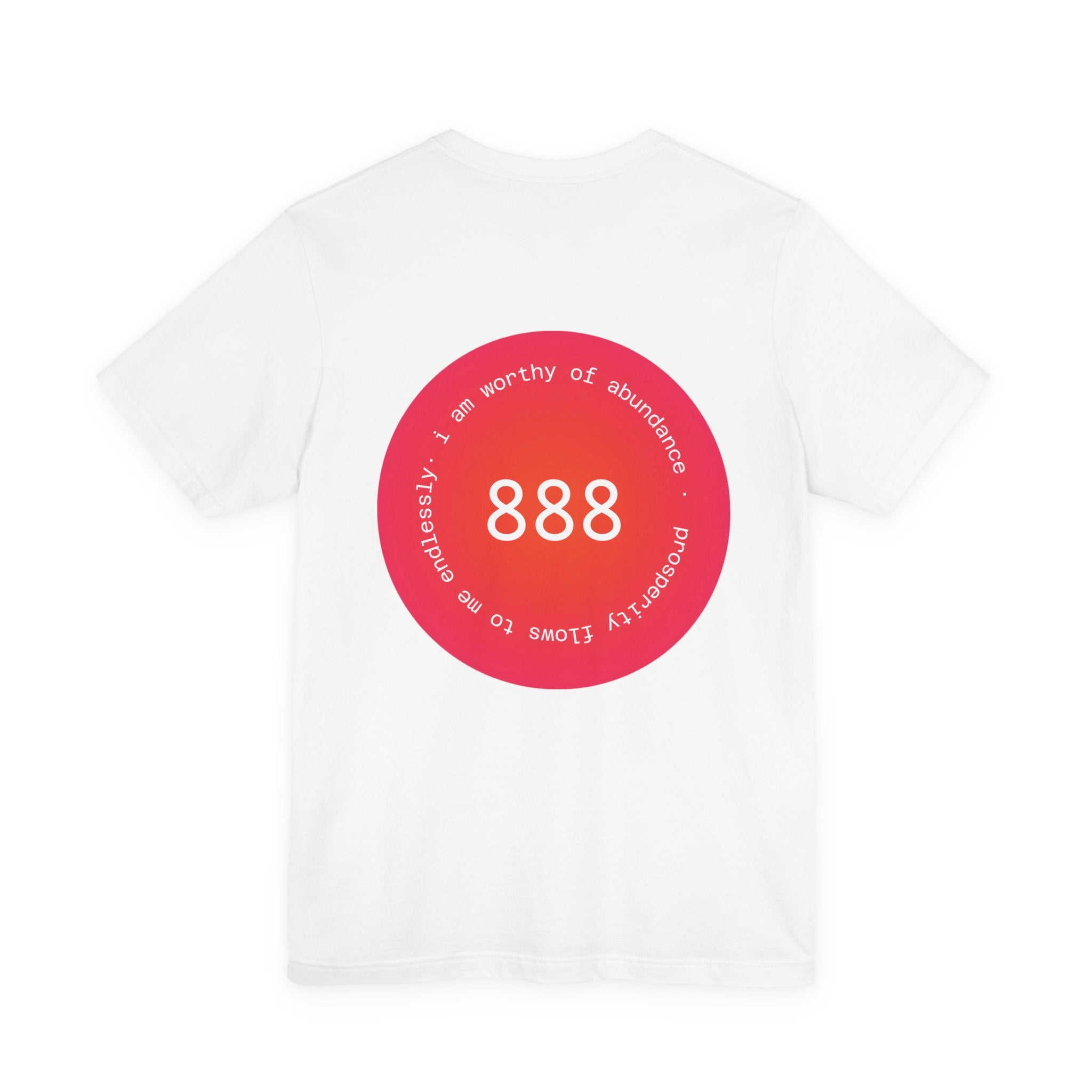 888 Abundance Tee — Inspirational Numerology T-Shirt