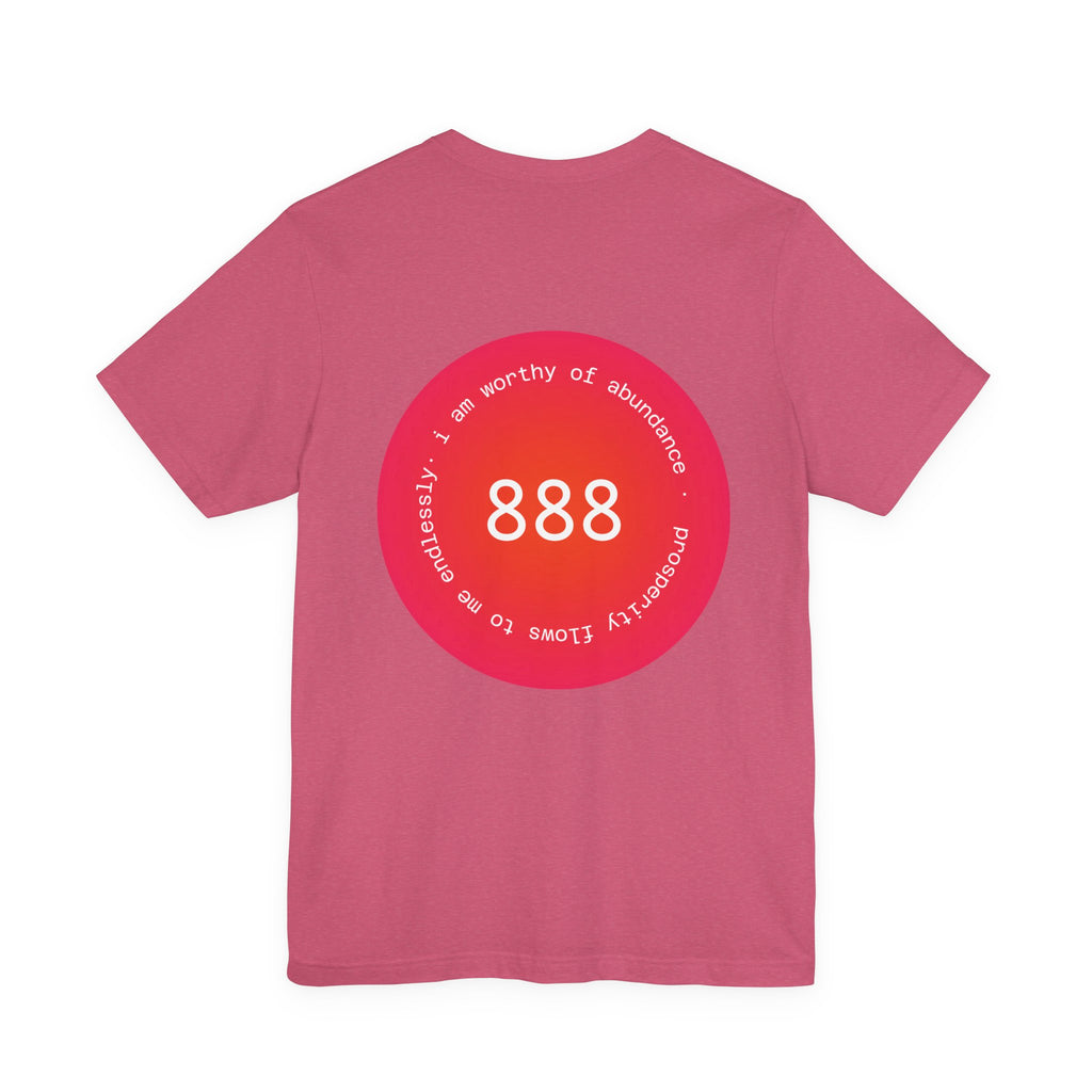 888 Abundance Tee — Inspirational Numerology T-Shirt