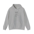 Teacher Definition Hoodie — Minimalist ‘teacher: n. an individual who inspires, educates’ Sweatshirt
