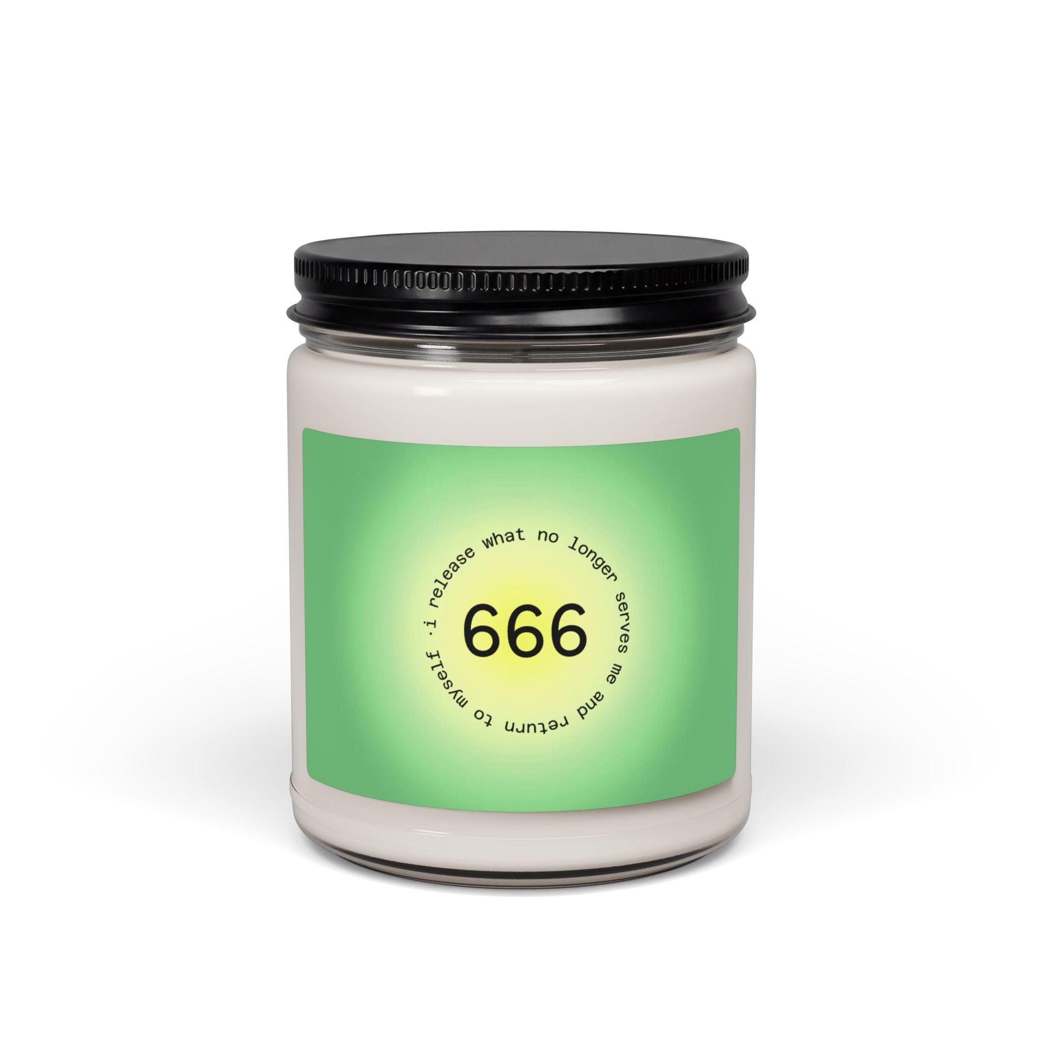666 reset affirmation candle