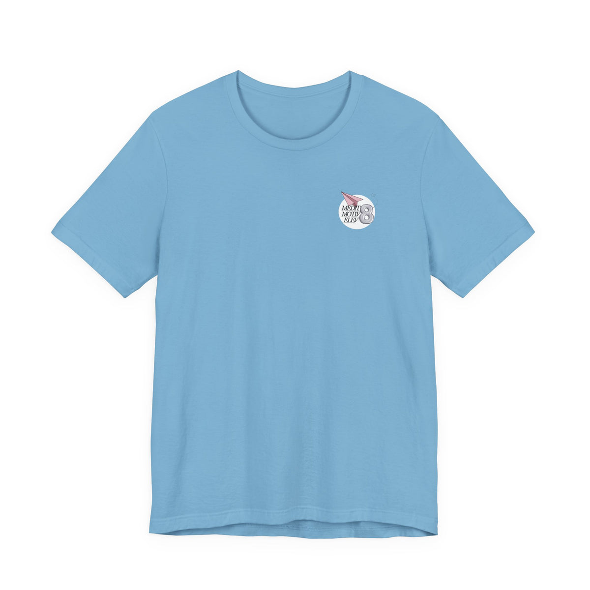 Let It Go Tee — Pink Paper Airplane Graphic T-Shirt