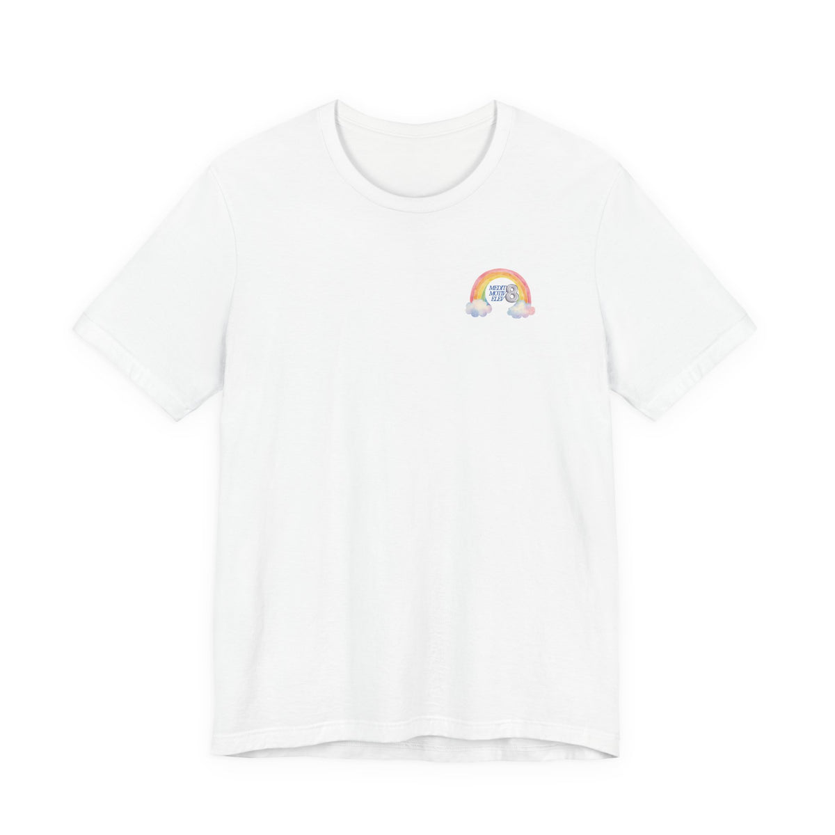 Rainbow Graphic Tee — “There’s No Excuse to Be a Douche” Casual Statement T-Shirt