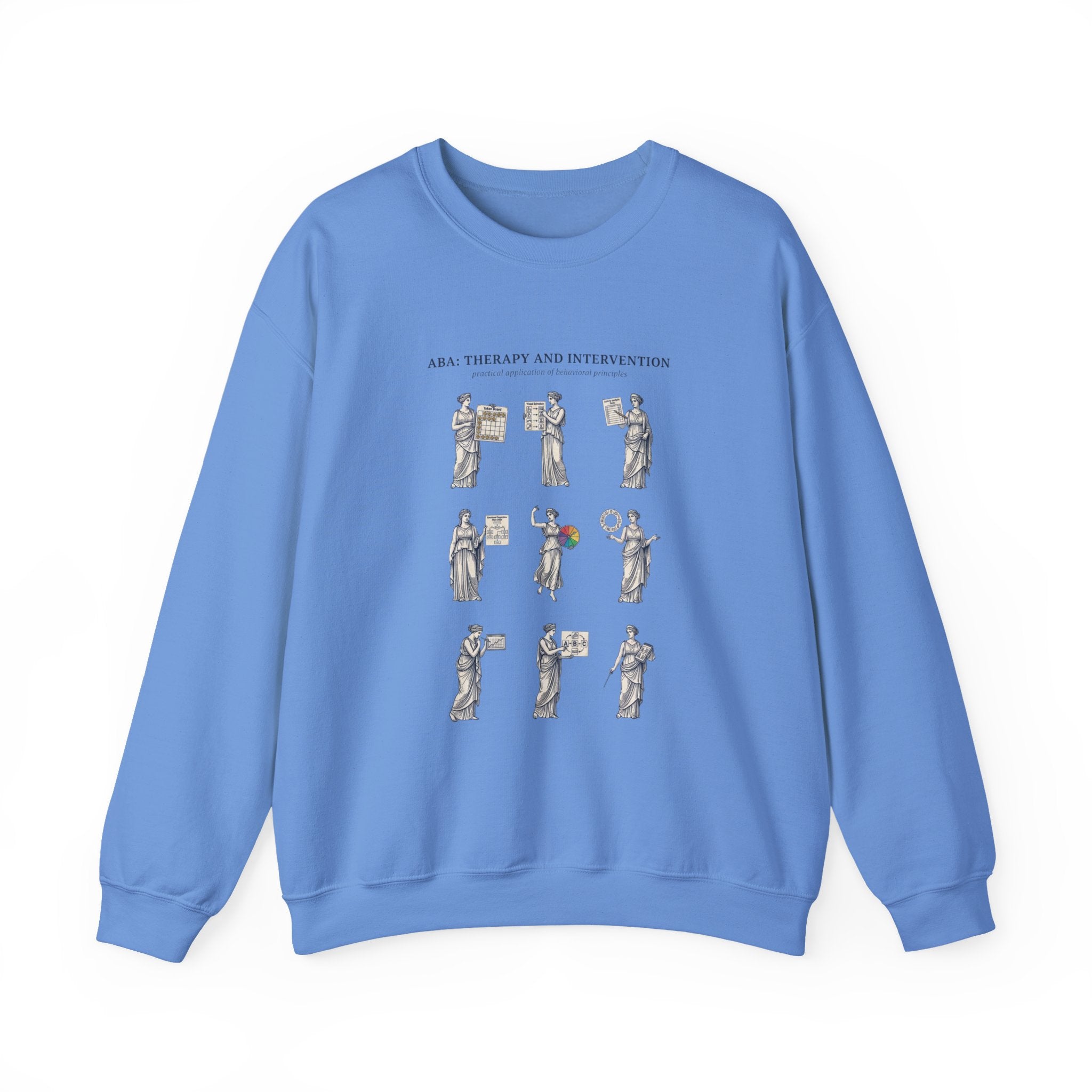 Classical Greek Statues Crewneck Sweatshirt | Mythcore, Dark Academia