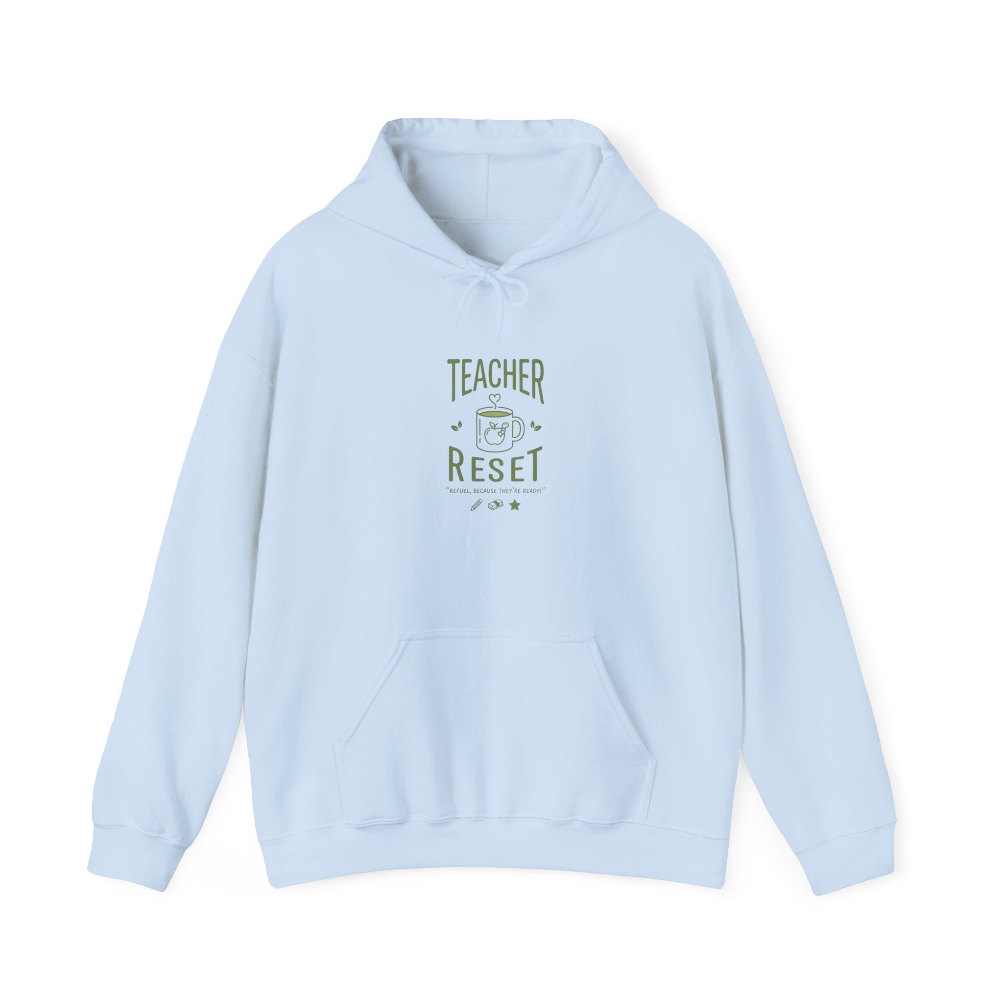 "Teacher Reset" Cozy Teacher Appreciation Pullover