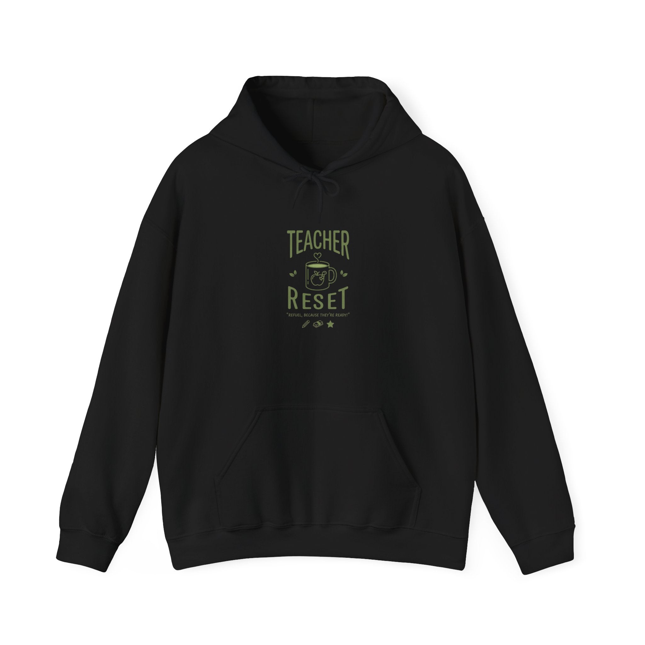 "Teacher Reset" Cozy Teacher Appreciation Pullover