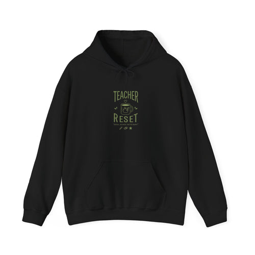 "Teacher Reset" Cozy Teacher Appreciation Pullover