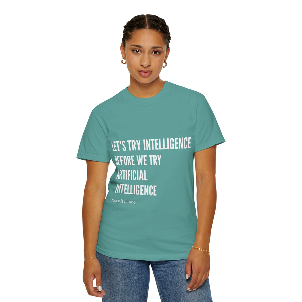 "try intelligence" Comfort Colors