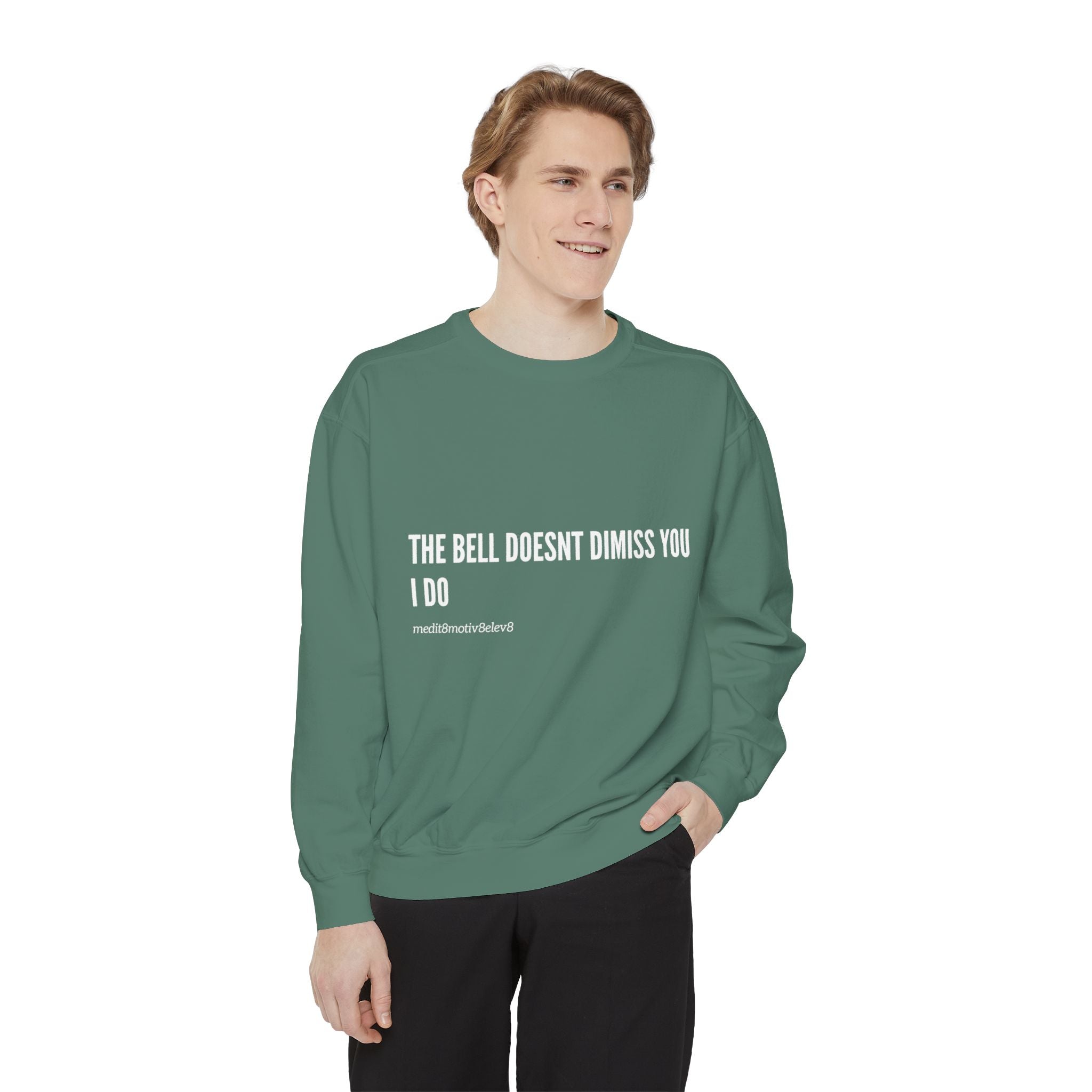 "the bell" crew neck sweatshirt