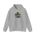Black Cat with Pumpkins Hoodie | Traditional Tattoo-Inspired, Flash-Style