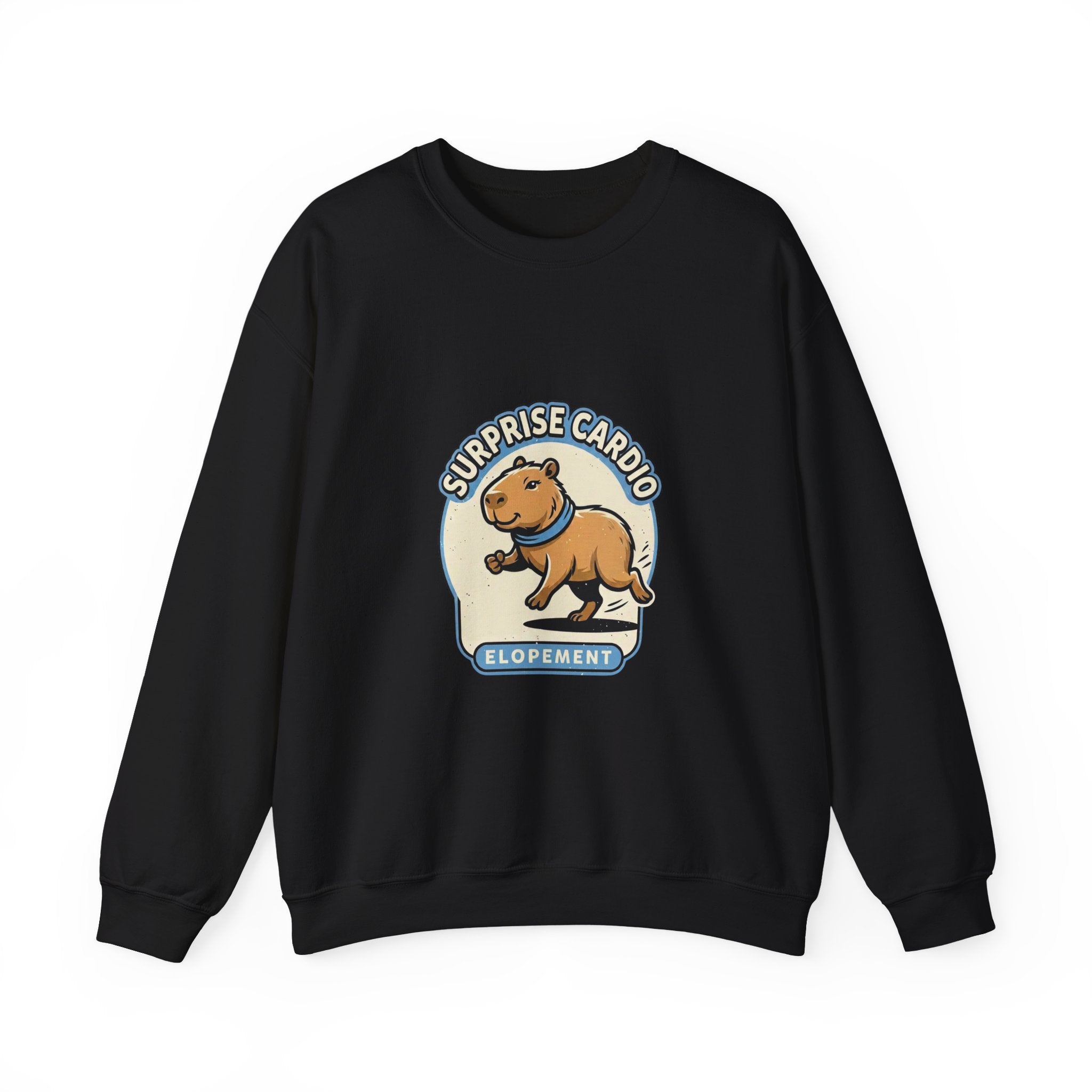 Surprise Cardio Dog Crewneck Sweatshirt | Soccer Fan Match-Day Colors
