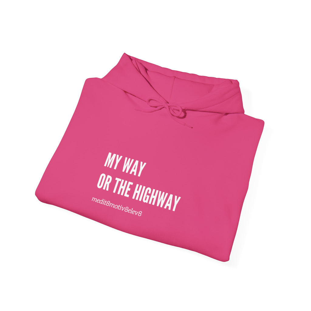 "my way" hoodie