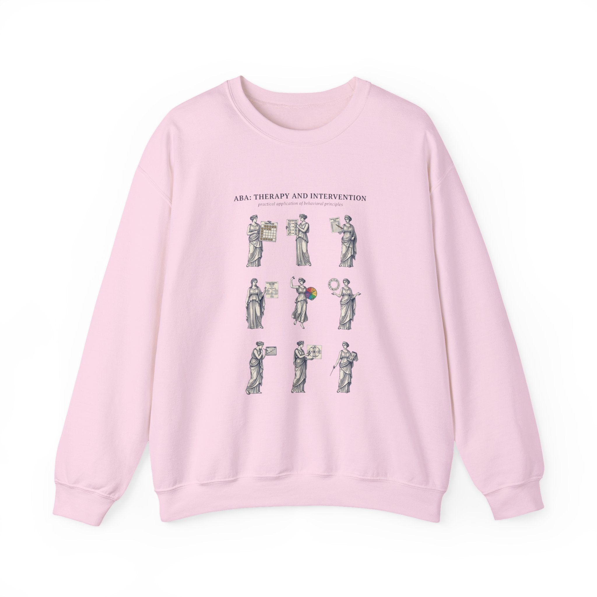 Classical Greek Statues Crewneck Sweatshirt | Mythcore, Dark Academia