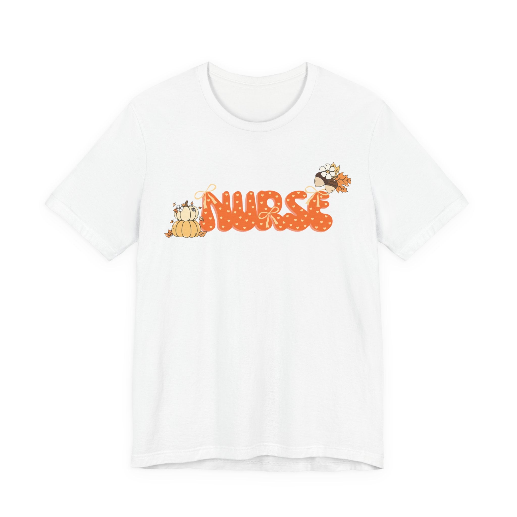 Nurse Pumpkin Patch Tee — Halloween Fall Graphic Nursing Shirt