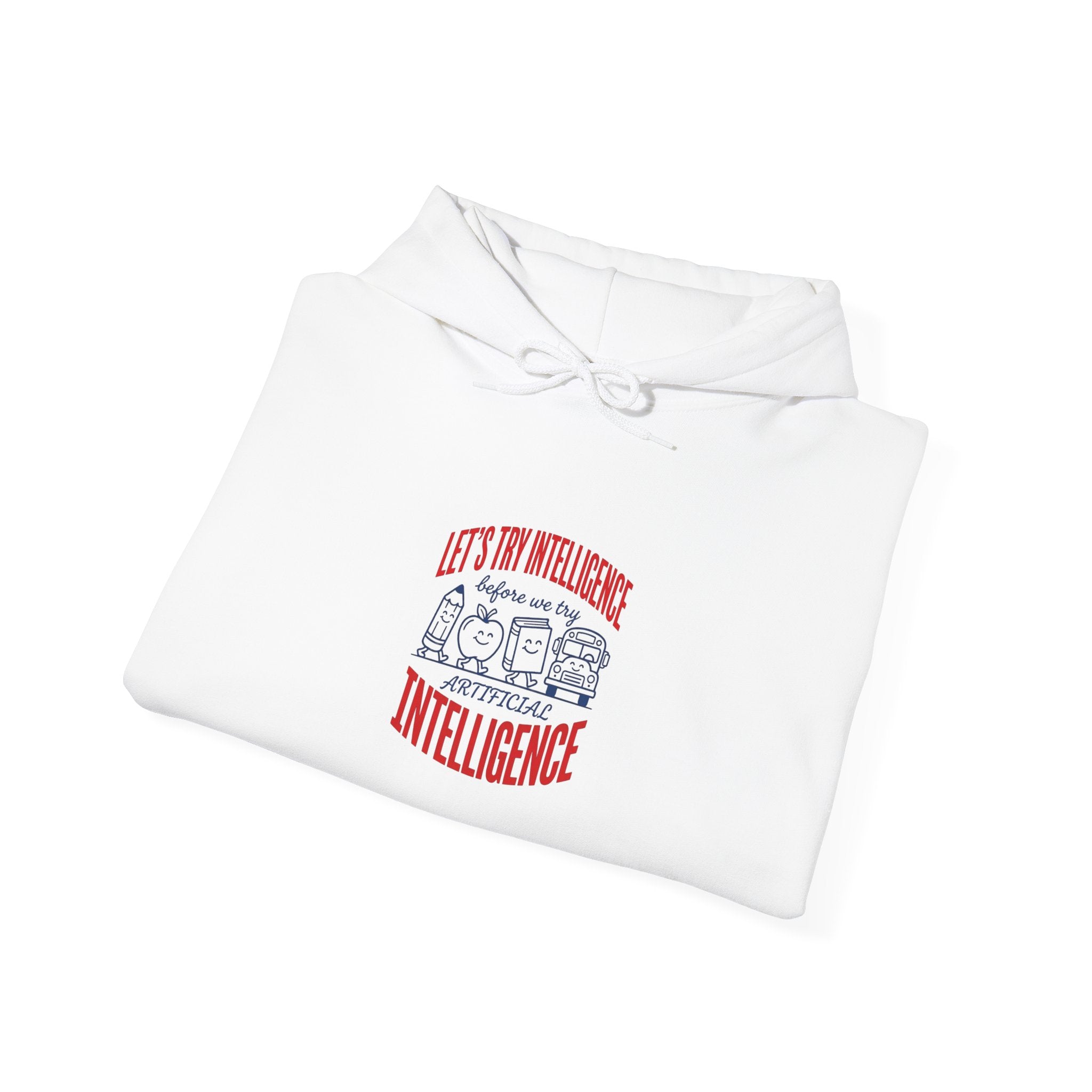 School try intelligence Unisex Heavy Blend™ Hooded Sweatshirt