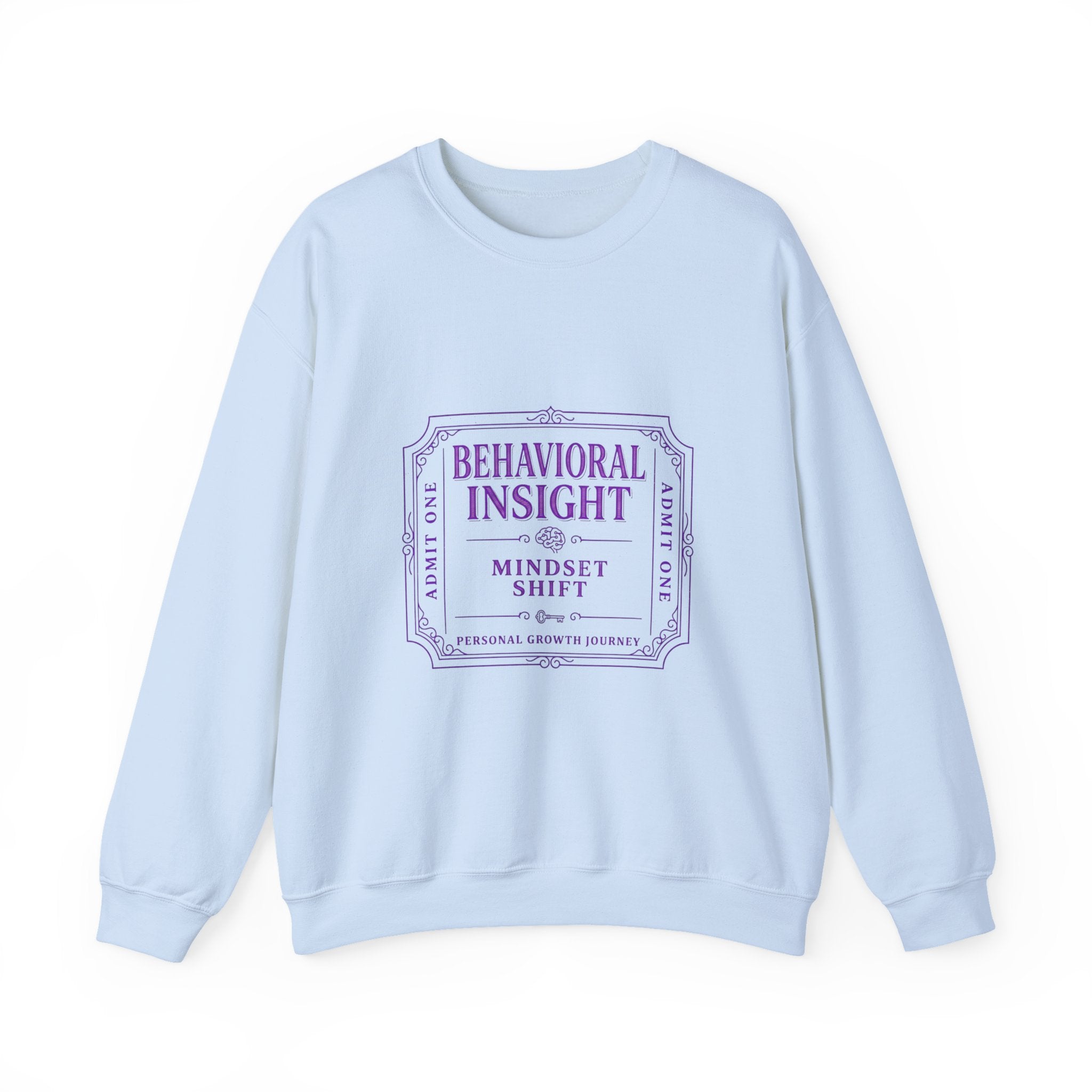 Crewneck Sweatshirt — "Behavioral Insight: Mindset Shift" Vintage Label
