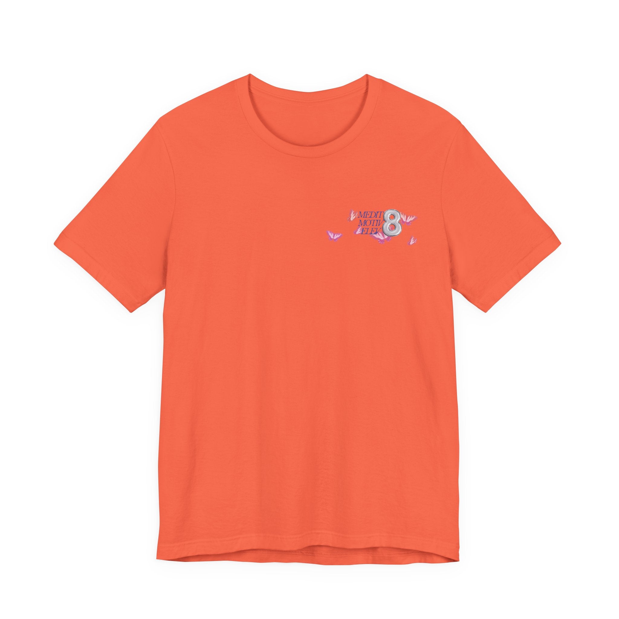 Grateful Hearts Club T‑Shirt – Floral Butterfly Graphic Tee
