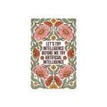 Flower try intelligence Kiss-Cut Stickers