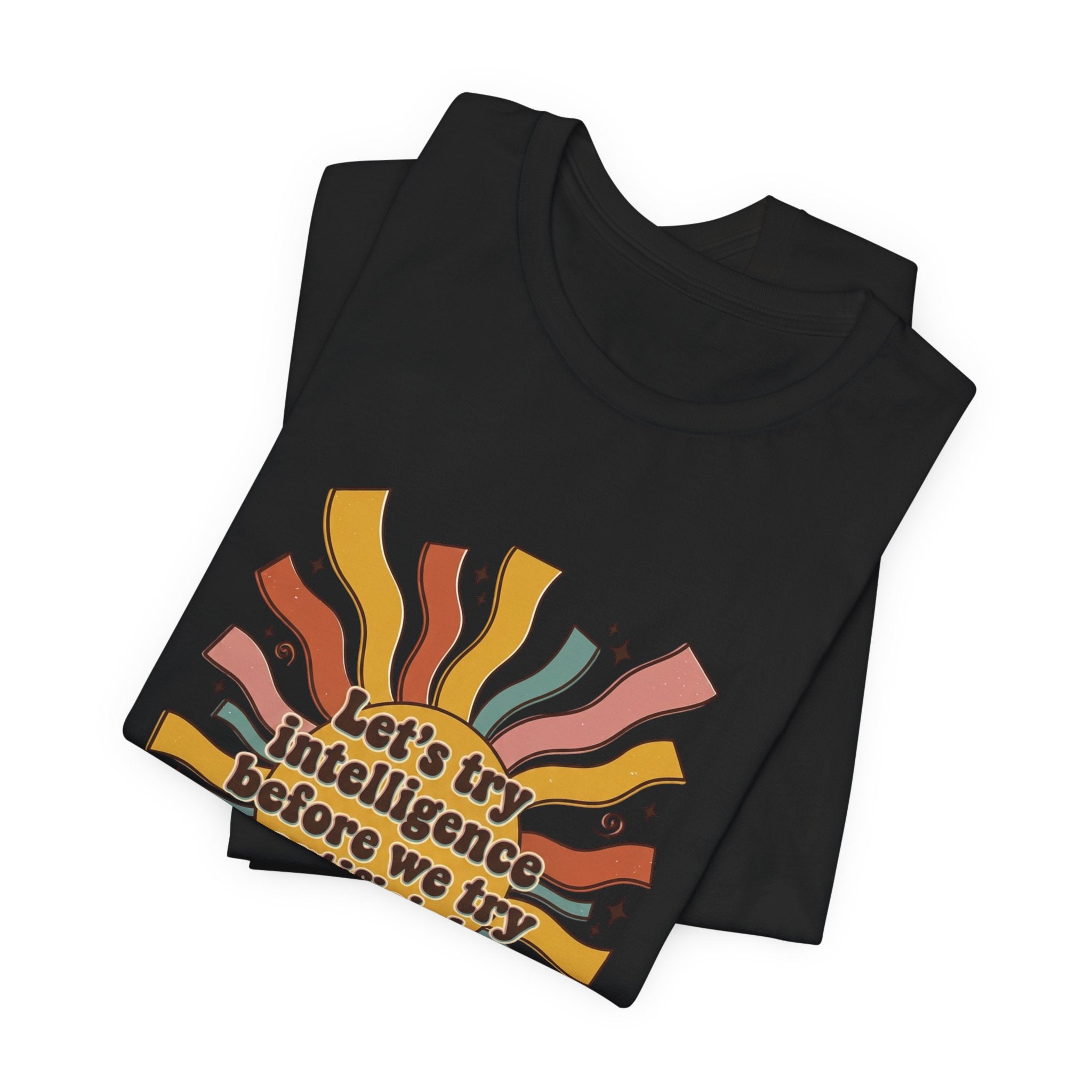 Groovy try intelligence Unisex Jersey Short Sleeve Tee