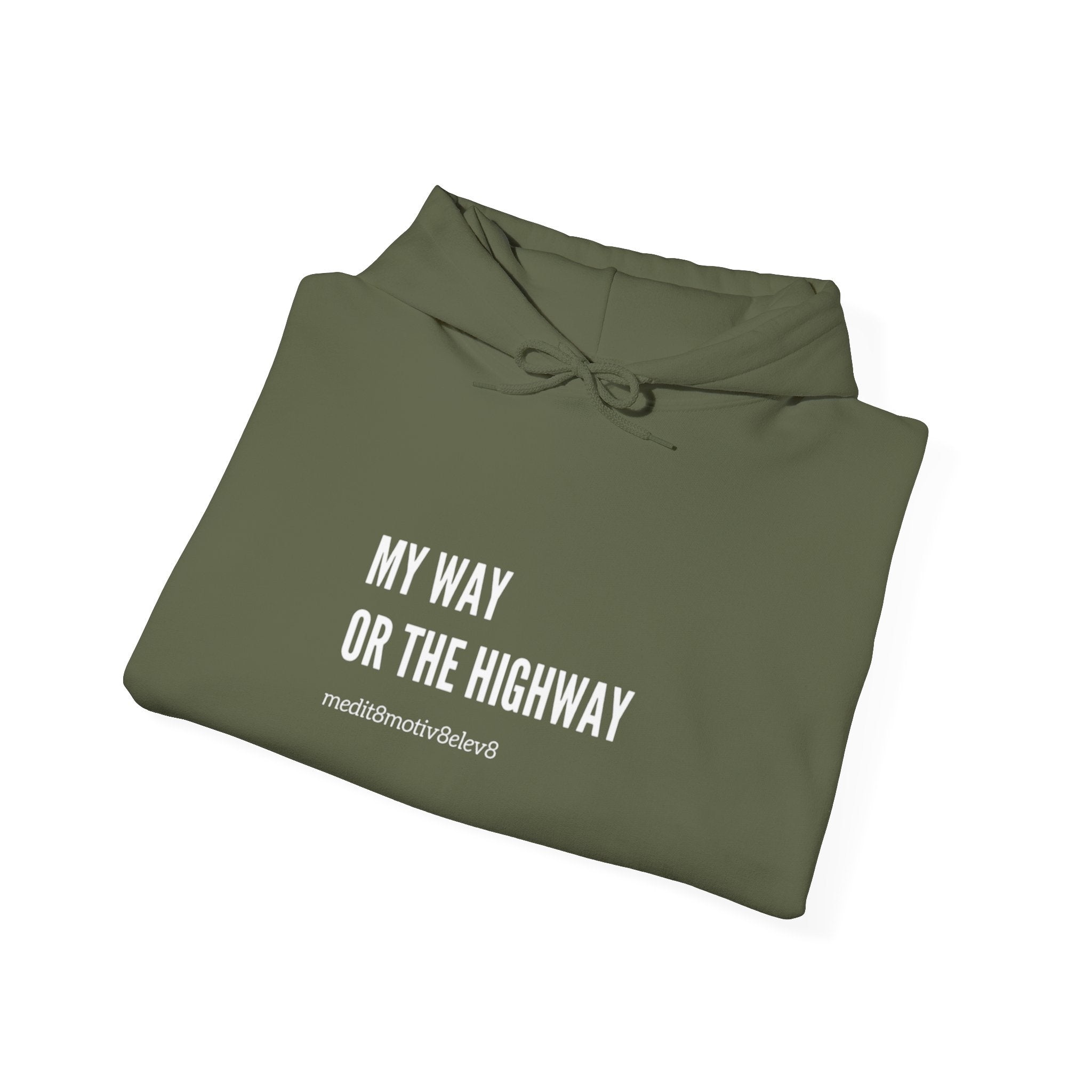 "my way" hoodie