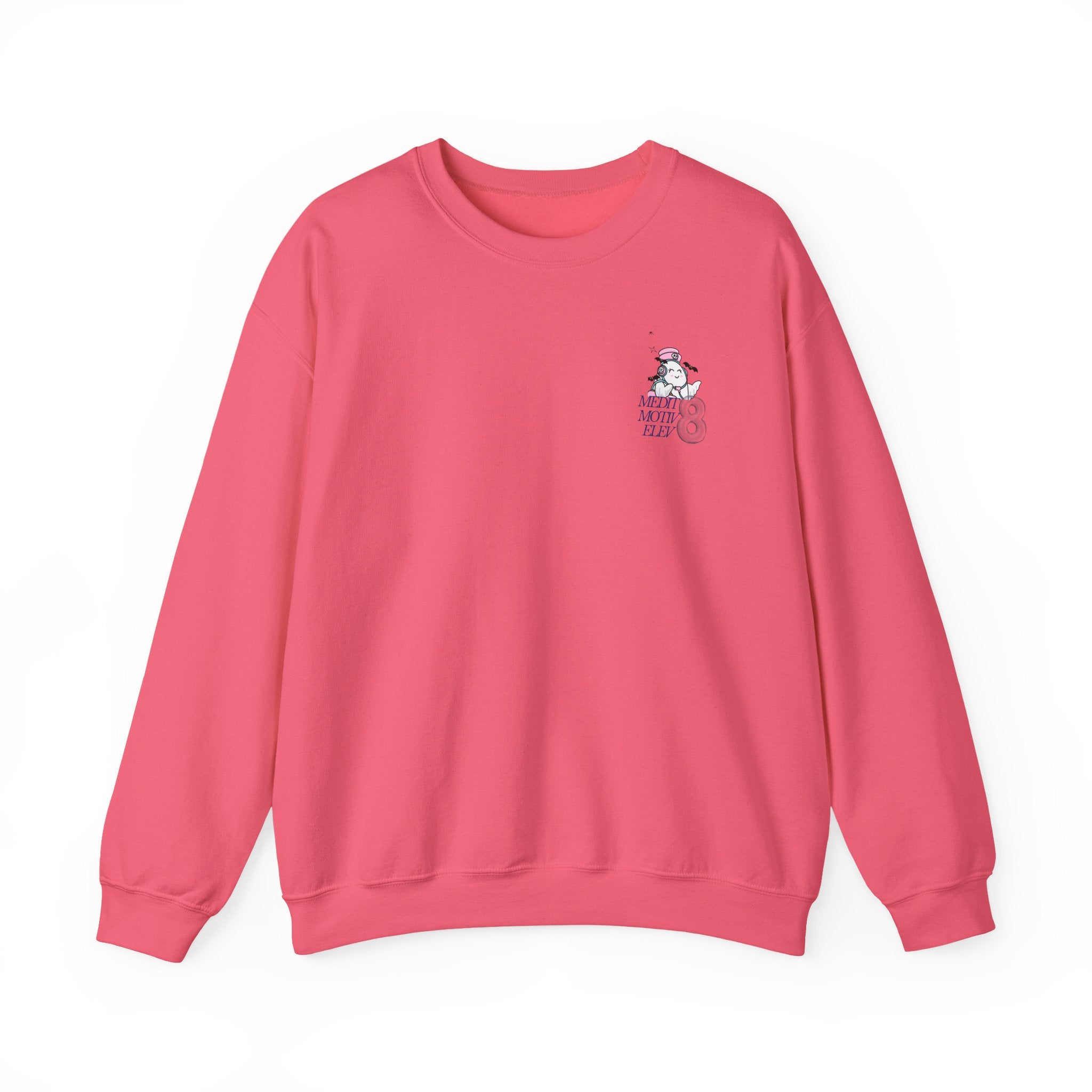 Spooky Season Crewneck Sweatshirt - Cute Pastel Ghosts Halloween Design