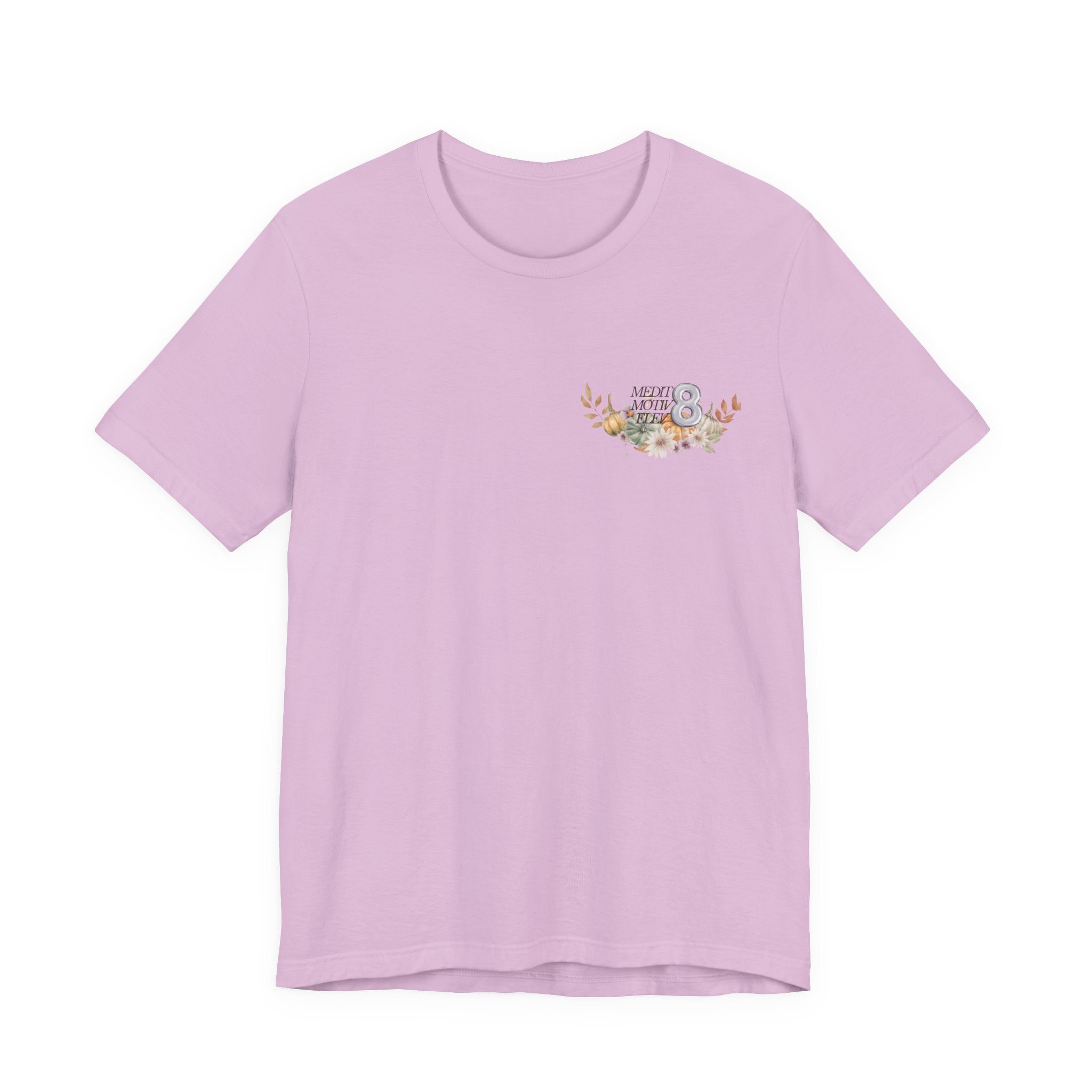 Overthink the Good Pumpkin Floral Tee