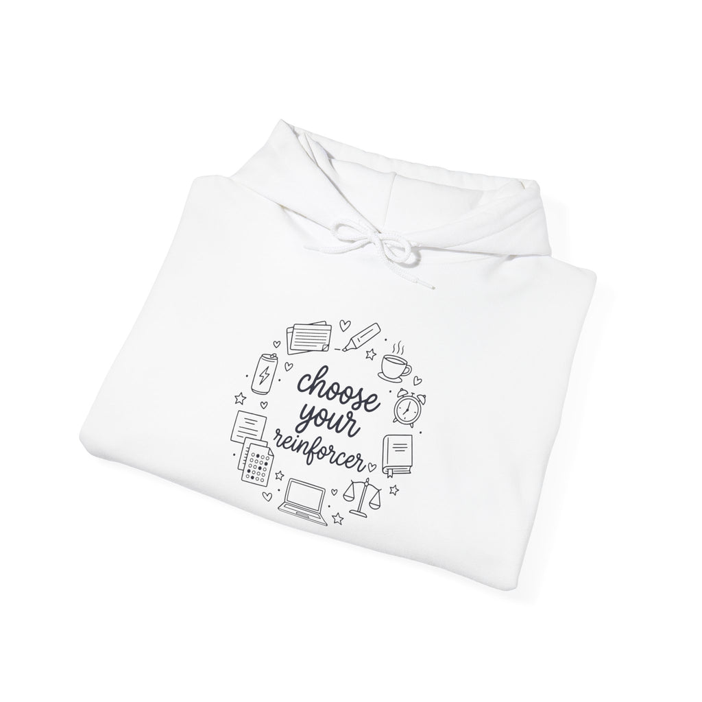 ABA Therapy Reinforcer Hoodie — "Choose Your Weapon" Tools Graphic Hoodie