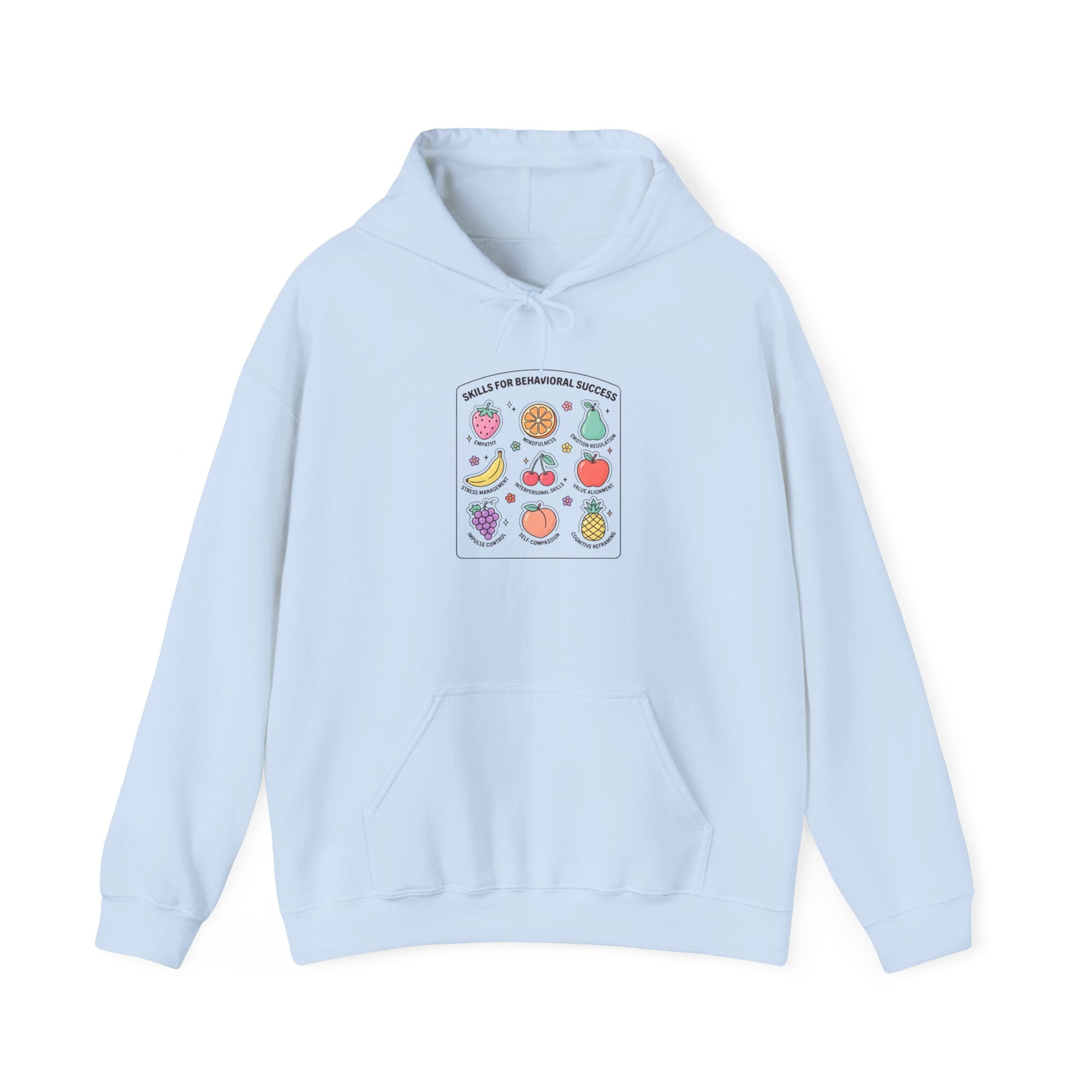 "Behavior Skills for Success" ABA Shirt | Fruit-Themed Behavior Therapy Tee for RBTs, BCBAs, Teachers & Daycare Providers