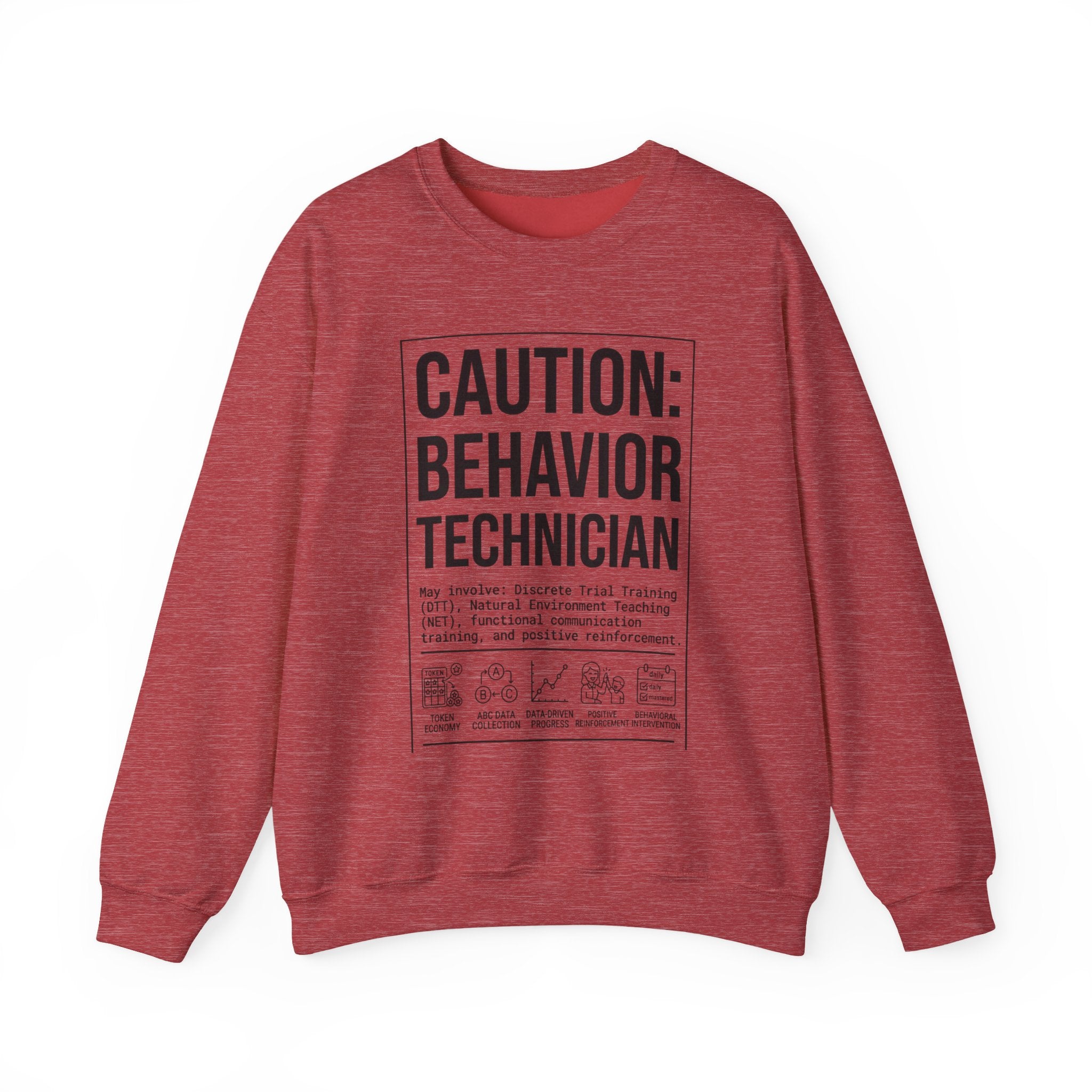 Caution: Behavior Technician Sweatshirt | Leo Season Zodiac Pride