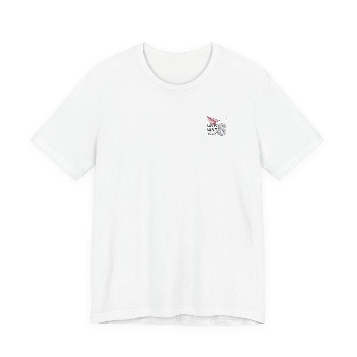 Let It Go Tee — Pink Paper Airplane Graphic T-Shirt