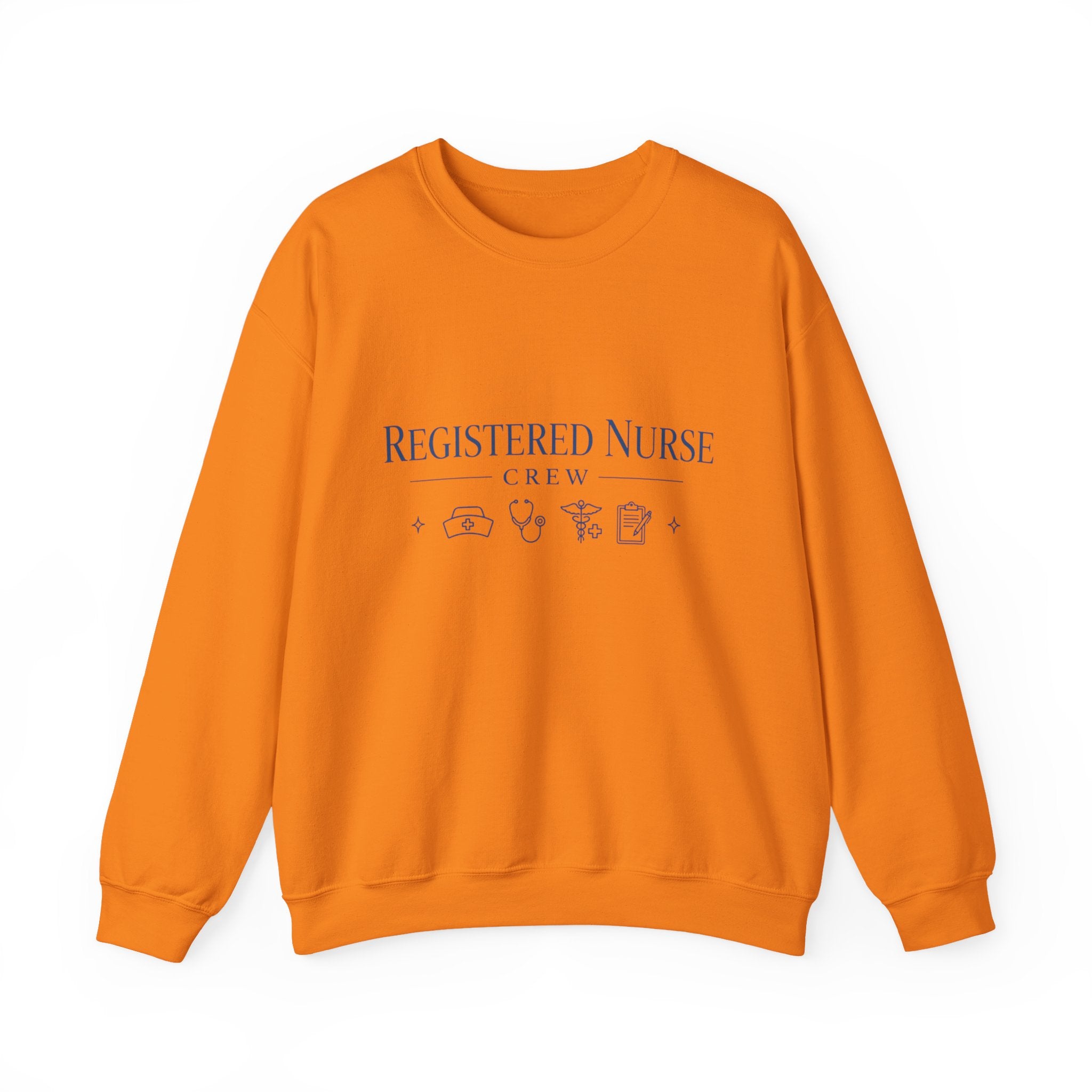 Registered Nurse Crewneck Sweatshirt – "Registered Nurse Crew" Comfort Pullover