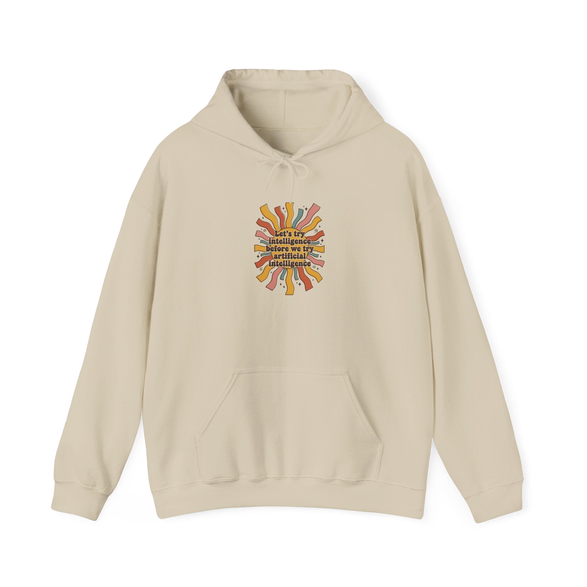 Groovy try intelligence  Unisex Heavy Blend™ Hooded Sweatshirt