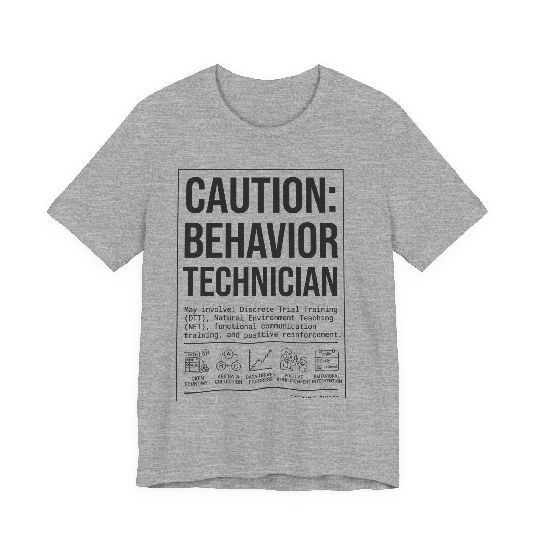 Behavior Technician Tee | Leo Season Zodiac Pride, Sun Sign Apparel